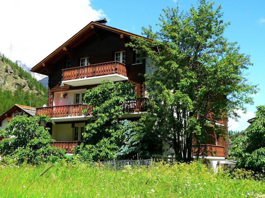 Haus Alpenperle Apartment Saas-Almagell Luaran gambar