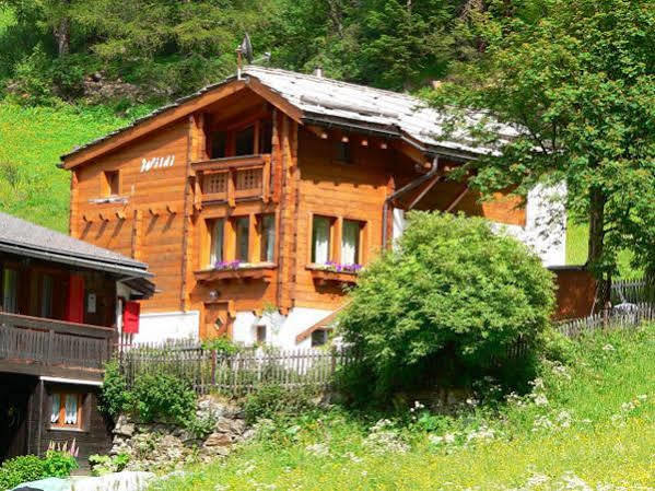 Haus Alpenperle Apartment Saas-Almagell Luaran gambar