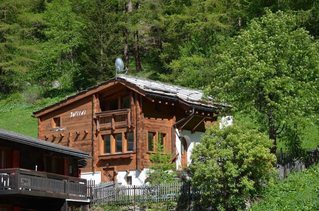 Haus Alpenperle Apartment Saas-Almagell Luaran gambar
