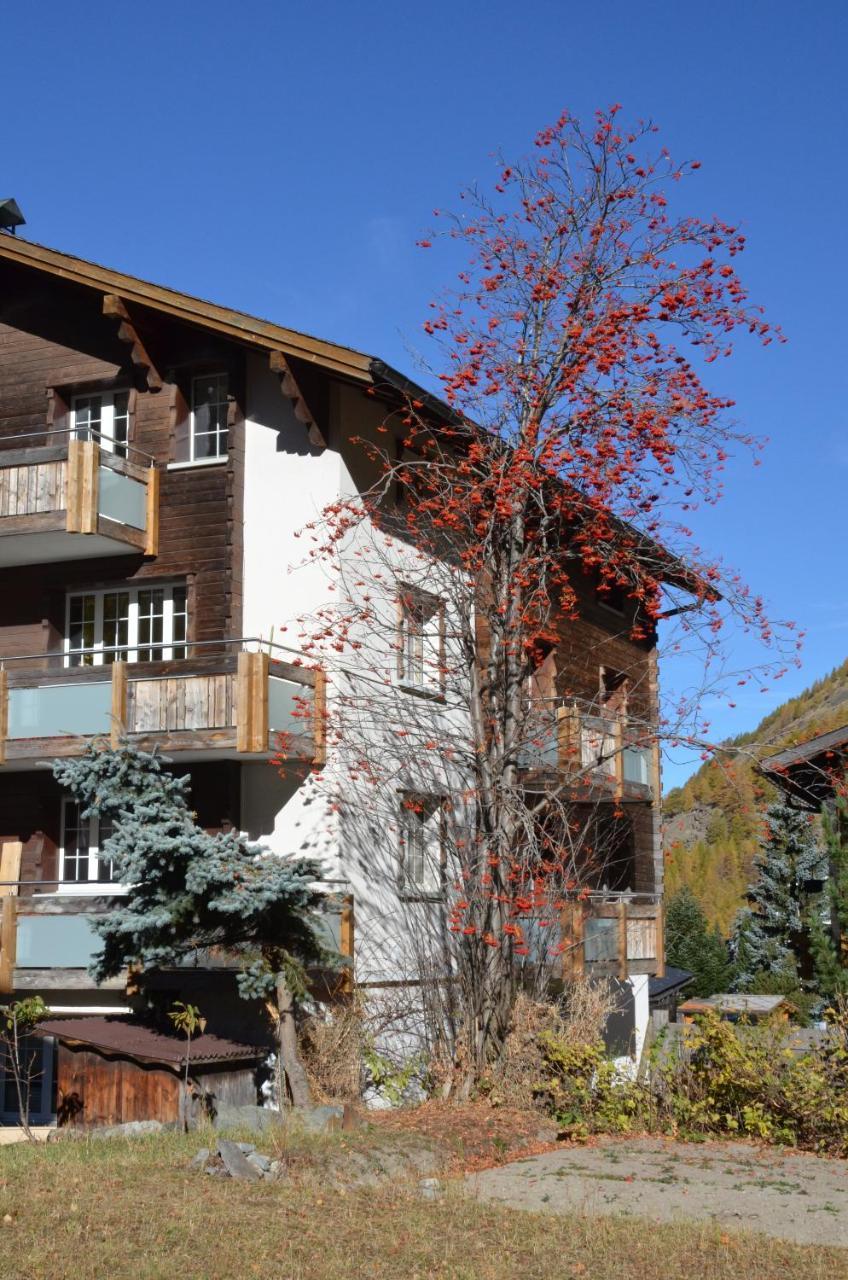 Haus Alpenperle Apartment Saas-Almagell Luaran gambar